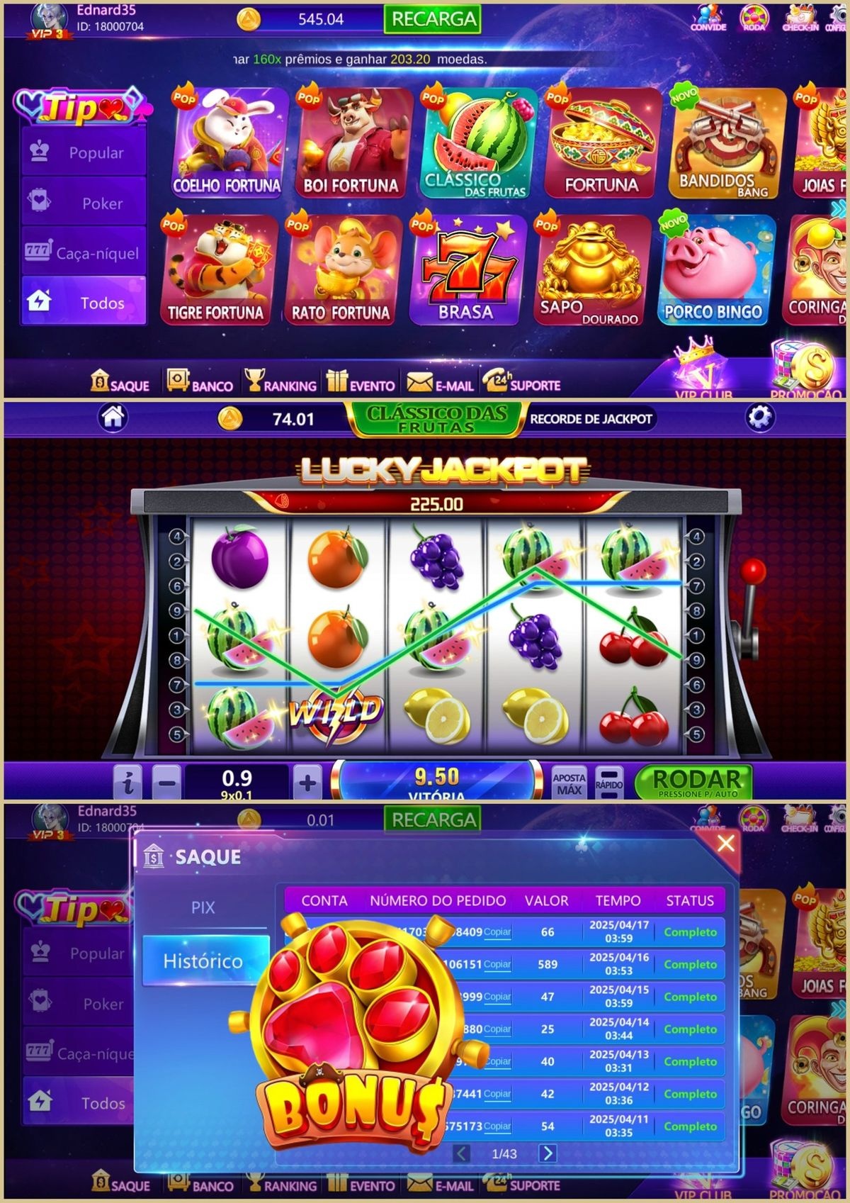WinFun Casino game